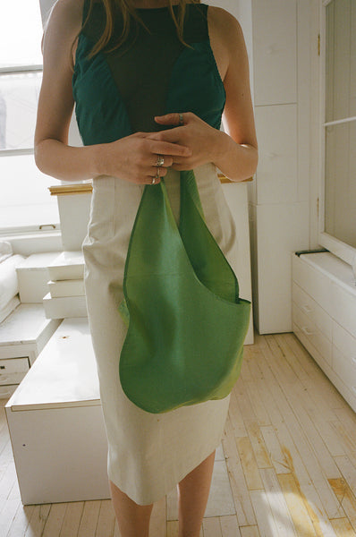 LARA TOTE, LIME – Maryam Nassir Zadeh