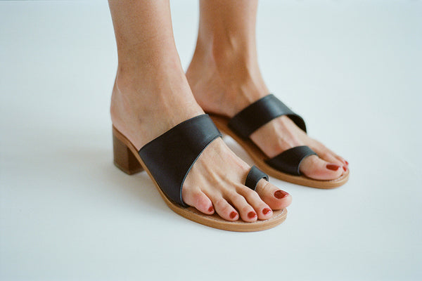 RICARDA SANDAL, BLACK – Maryam Nassir Zadeh