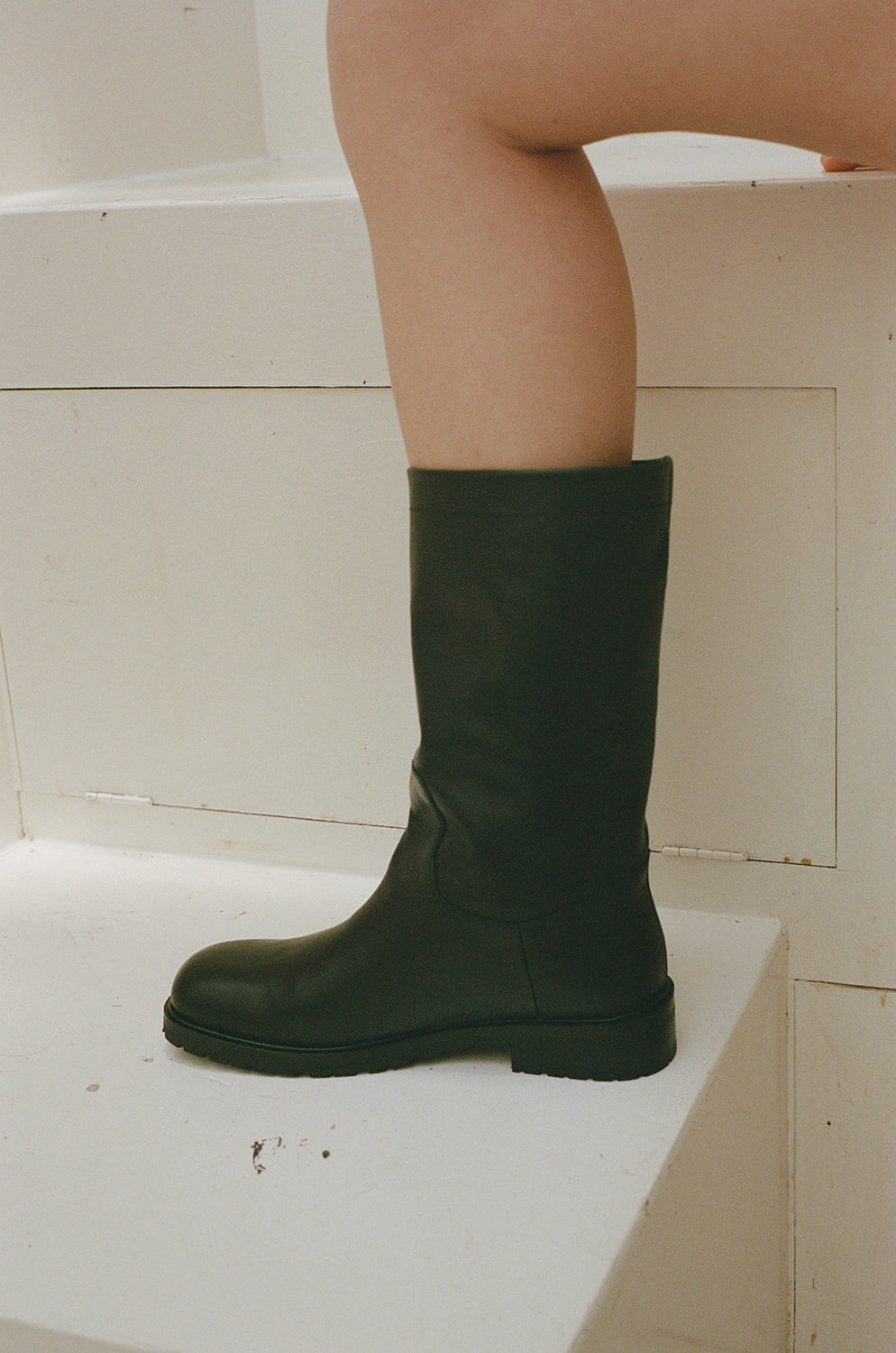BELMONT BOOT, BLACK CALF