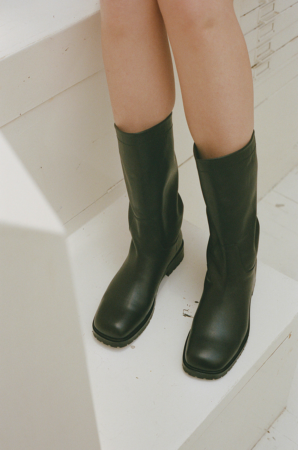 BELMONT BOOT, BLACK CALF