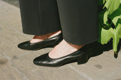 【関税込み】Maryam Nassir Zadeh ブラック Roberta ヒール Maryam Nassir Zadeh: Black Roberta Heels | SSENSE