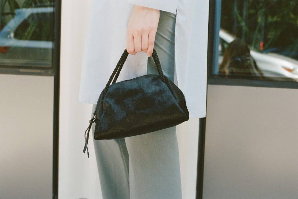 Pre-owned Tod's Leather-Trimmed Ponyhair Shoulder Bag – Sabrina's Closet